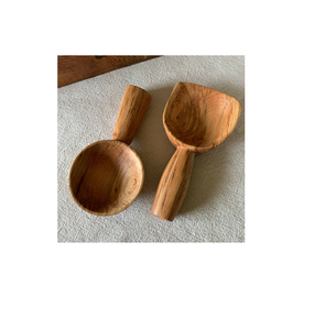 Cuchara de té de madera con mango elegante, cuchara de sal de madera, cucharas pequeñas para baño, cubiertos, tamaño personalizado y venta - Product Image 4