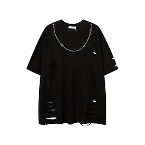 เสื้อยืดโอเวอร์ไซส์ชายผ้าเช็ดออกวินเทจ - Product Image 6
