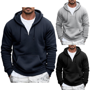 Pull-over lourd avec logo personnalisé Sweatshirts à capuche pour hommes Sweatshirts à capuche de luxe en coton polyester polaire Hiver Numérique - Product Image 4