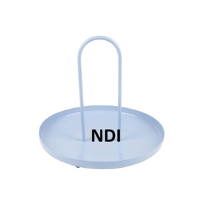 Bandejas para servir café y agua de aspecto precioso para artículos de catering de cocina vajilla de diseño hecho a mano bandeja de Metal para servir catering - Product Image 5