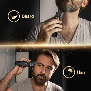 Tondeuse de Précision Tout-en-un pour Homme, Longueur Réglable, Sans Fil, Alimentation USB, Utilisation Humide et Sèche, Étanche IPX7 - Product Image 4