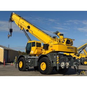 2018 Grove GRT8100 Used Rough Terrain <b>Crane</b> for Sale - Product Image 4