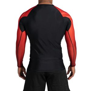 2025 personalizado MMA Rashguard totalmente sublimación BJJ manga completa protectores transpirables al por mayor - Product Image 2