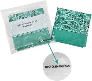 Bandanas en coton confortables, foulard élégant pour la tête, foulard pour les cheveux, couvre-chef unisexe pour le vélo, la randonnée, la course à pied et les activités de plein air - Product Image 3