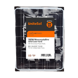 แผงโซลาร์เซลล์ UniteSol 300W โมโนคริสตัลไลน์แบบฮาล์ฟเซลล์ 36V โครงอะลูมิเนียม ได้รับการรับรองมาตรฐาน TUV - Product Image 2