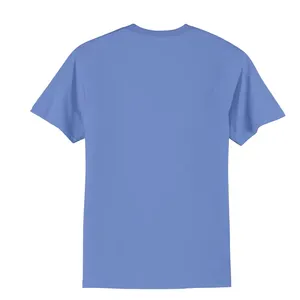 定制设计男士t恤白衬衫红袖100% 棉质材料批发供应商男士t恤