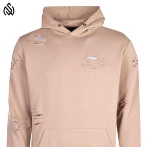 Sweats à capuche en détresse sur mesure de haute qualité avec logo Vêtements d'hiver premium Sweats à capuche en détresse - Product Image 2