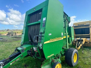 Presse à foin ronde Paille Johnn Deeree467 Presse à balles Machines agricoles - Product Image 2