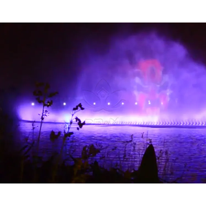 Máy chiếu nước ngoài trời kỹ thuật số nhiều màu sắc, giá rẻ, thiết kế miễn phí, màn nước 3D, chiếu phim trên màn nước, đài phun nước bằng thép không gỉ - Product Image 4