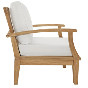 Conjunto de sofás de jardín de madera de teca con diseño minimalista para decoración del hogar y hoteles de Indonesia - Product Image 2