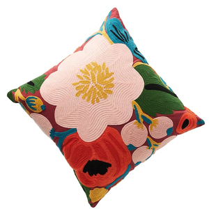 Christmas And New Year <b>Decor</b> Cushion Cover Multi Color With Beautiful Embroidery <b>Pillow</b> Cover At Best Wholesale Price For Living - Product Image 1