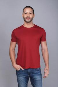 T-shirt Homme Personnalisé à Manches Courtes Respirant et Uni pour Impression – Vente en Gros, Modèle Vierge - Product Image 5