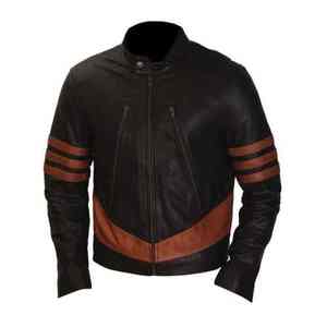 Nueva chaqueta de cuero personalizada para hombre, moda de alta calidad con cuello levantado, las mejores características de la marca - Product Image 2