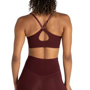 Soutien-gorge de sport pour femme grande taille 2026, soutien-gorge de yoga à col en V, soutien moyen, dos croisé, respirant, nylon et élasthanne, course à pied, salle de sport - Product Image 5