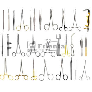 Instruments chirurgicaux de haute qualité en acier inoxydable de qualité supérieure fabriqués sur mesure Ensemble chirurgical de base majeur - Product Image 1