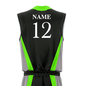 Uniforme de basket-ball respirant de haute qualité avec logo personnalisé - 100% polyester, séchage rapide, options de couleurs personnalisées, meilleur prix - Product Image 5