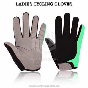 Gran oferta de guantes de ciclismo antideslizantes acolchados con dedos completos para mujer, impermeables, transpirables, colores y tamaños personalizables - Product Image 4