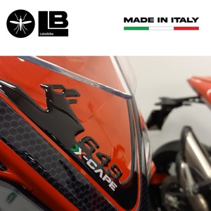 Protezione Parafango Anteriore 3D su Misura per Moto Morini X-CAPE, Adesivo Personalizzato per Serbatoio con Logo - Product Image 5