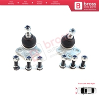 BSP1277-1 2 Parça Ön Aks Mafsal Topu Sol ve Sağ Megane MK3 CC Scenic Grand MK3 Fluence 401609060R için