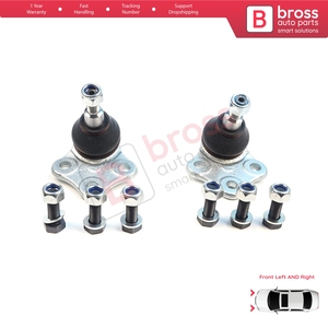 BSP1277-1 ชุดลูกหมากเพลาหน้า 2 ชิ้น ซ้ายและขวา สำหรับ Megane MK3 CC Scenic Grand MK3 Fluence 401609060R - Product Image 3