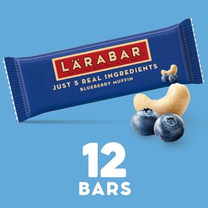 Barras de Frutas y Nueces Larabar Blueberry Muffin, Sin Gluten y Veganas, 12 Barras, 19.2 oz - Product Image 5