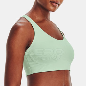 Meilleur prix femmes sans fil respirant vêtements de sport sur mesure Triangle tasse entraînement Fitness soutien-gorge nouveauté - Product Image 5