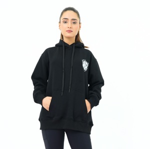 Sudadera con Capucha de Invierno para Mujer, Personalizada con Logotipo OEM, Forro Polar, Talla Grande, Impermeable, Cálida, Informal, Estilo Urbano - Product Image 1