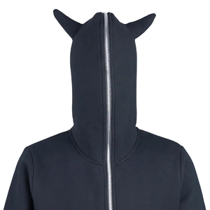 Custom <b>Men's</b> Oversized Full Zip-Up <b>Hoodies</b> Funny Ears <b>Goth</b> Japanese Streetwear Sweatshirts with Digital Printing <b>for</b> Winter - Product Image 5