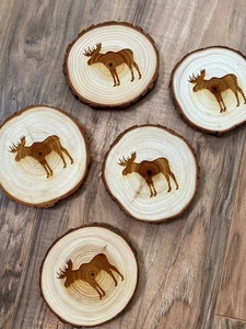 Customizable Handmade Wooden <b>Tea</b> <b>Coasters</b>, Square Design with Marble, MOP & Resin Inlay | New Classic Patterns from India - Product Image 2
