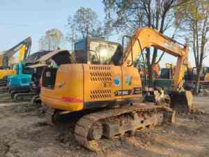 Gran oferta, miniexcavadora hidráulica Sany SY95C usada, rendimiento Superior con cojinete de engranaje de Motor central, solo unas pocas horas de uso - Product Image 4