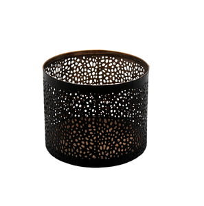 Fancy Design Iron Round Votive Holder Brass Plating Luxury Design Candle <b>Jar</b> for Living Room and Tabletop <b>Decoration</b> Handmade - Product Image 4