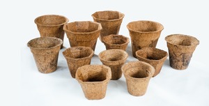 Eco-Friendly AGP Cocofiber Coconut Pot Made From Coco Fiber Cocopeat Free <b>Plastic</b> 2 Year <b>Shelf</b> Life Indonesia for Crafts Plants - Product Image 5