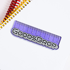 Rạng rỡ màu sắc Acrylic đo thanh rõ ràng minh bạch cai trị tùy chỉnh công cụ bền cho nghiên cứu sáng tạo và soạn thảo - Product Image 5