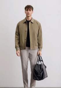 Oem nuevo estilo casual unisex delgada chaqueta de lona de invierno de moda personalizada al por mayor de manga larga cuello vuelto de lujo a prueba de viento - Product Image 4