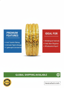 Premium Pure Copper Vintage Anti-tarnish Jewelry with Plating Quartz Bangles for Party Occasions Wholesale Export Quality - Product Image 6