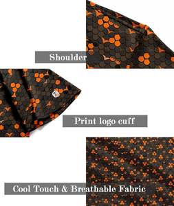 Camiseta de Manga Corta para Hombre 2025, Ecológica, con Estampado por Transferencia de Calor, Tejido de Punto Suave y Transpirable, Holgada, para Golf - Product Image 5