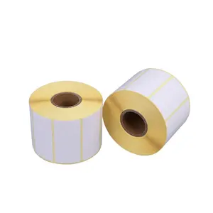 Premium Quality Barcode Label Roll Thermal Shipping Label Sticker Roll Waterproof Direct 4x6 Thermal Paper Label