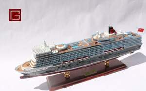 Gia Nhien Fabricant Conception personnalisée quantité minimale de commande bas MS Queen Elizabeth MODÈLE DE BATEAU EN BOIS-MODÈLE DE BATEAU EN BOIS DE HAUTE QUALITÉ Fait à la main - Product Image 4