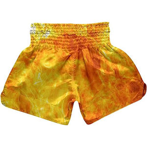 Short de boxe homme à séchage rapide personnalisé OEM Muay Thai MMA Short de combat tissu personnalisé marque privée pour l'entraînement aux arts martiaux - Product Image 4