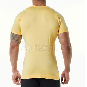 Quick Dry Muscle Fit <b>Shirts</b> <b>Moisture</b> <b>Wicking</b> Muscle Fit <b>Shirts</b> For Gym And Exercise In Stock - Product Image 3