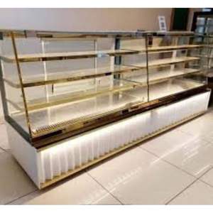 Vitrina Refrigerada Comercial para Exhibición de Dulces, Pasteles, Postres y Chocolates, de Acero Inoxidable, Digital, Sin Escarcha, 3 - Product Image 2