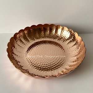 ชามผลไม้ลายกุหลาบทองทรงหอยเชลล์ของขวัญแต่งงานหรูหราตกแต่งบ้านงานเลี้ยงเครื่องใช้บนโต๊ะอาหารของขวัญเจ้าสาวอุปกรณ์เสิร์ฟแบบพรีเมียม - Product Image 2