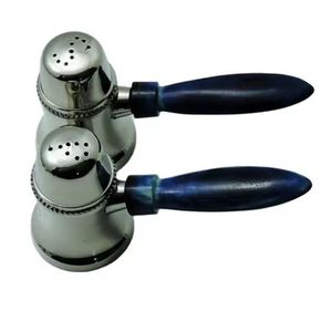 Nouveau design en corne et laiton avec salière et poivrière nickelées à bas prix Accessoires de cuisine Nouvelles idées de produits - Product Image 3