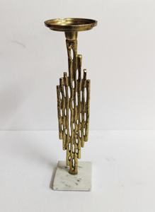 Bougeoir en métal pour table à manger, décoration de maison, fête de noël, bougeoir couleur or pour la maison, villa, dîner et mariage - Product Image 5