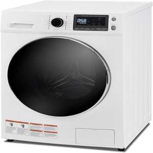 Lave-linge et sèche-linge combinés compacts de 2,7 pieds cubes avec fonction vapeur et séchage de nuit, blanc, 24 pouces, prêts à être expédiés - Product Image 4