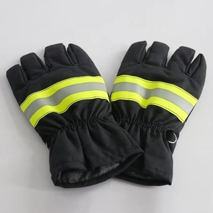 Gants de lutte contre l'incendie en peau de mouton, noués à la main, pour la formation et la compétition, avec fonction antidérapante - Product Image 5