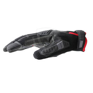 Guantes mecánicos de cuero resistentes al fuego con logotipo personalizado Guantes mecánicos de mano de protección duradera - Product Image 2