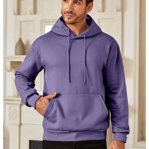 Sudaderas con Capucha de Diseño OEM para Hombre, Sudaderas 100% Algodón, Logotipo Personalizado, Sudadera Lisa con Capucha para Hombre - Product Image 3