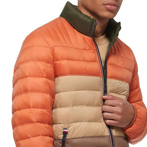 Chaqueta Acolchada de Lona con Logotipo Personalizado para Hombre, Última Moda, Diseño Transpirable para Uso Casual - Product Image 5