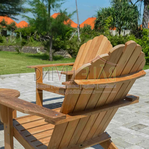Muebles de silla de playa de madera Adirondack utilizados para sillas de playa o junto a la piscina o uso al aire libre que es resistente al calor - Product Image 4